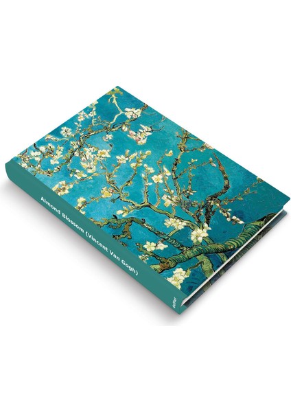 Art Of Word / Van Gogh - Almond Blossom 96 Yaprak Çizgili Defter