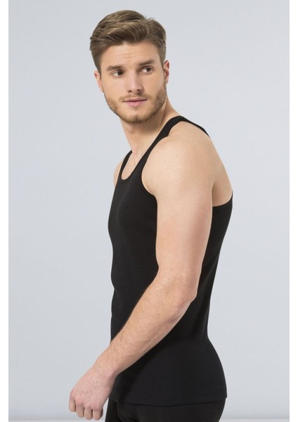 131 Siyah Erkek 2'li Spor Ribana Atlet