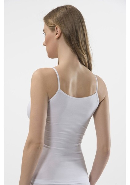 Kadın Beyaz 2'li Likralı Ip Askılı Kaşkorse 221 fiyatları