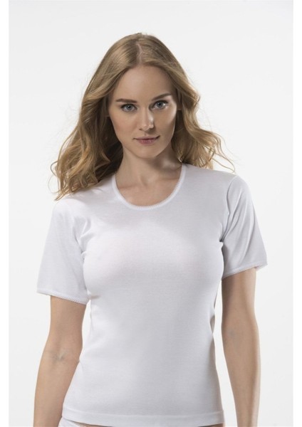 Kadın Beyaz Kollu Kaşkorse 222