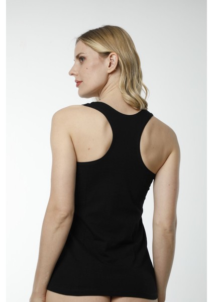 Hmd 2412 Siyah 3'lü Rahat Doku Pamuklu Likralı Kadın Spor Atlet modelleri