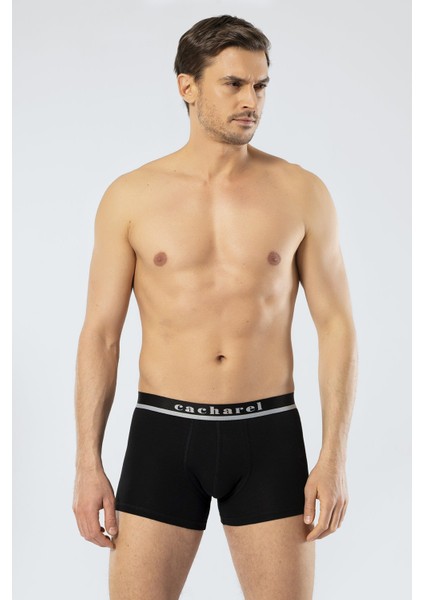 1317 Siyah Erkek Boxer
