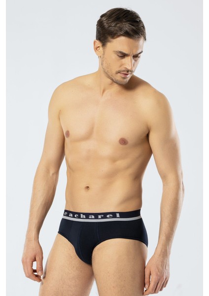 1312 Lacivert Erkek Lastikli Slip