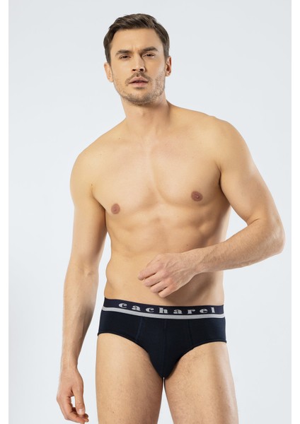 1312 Lacivert Erkek Lastikli Slip