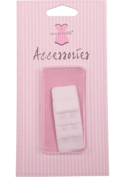 11 Kadın Beyaz Dar İkili Yedek Kopça