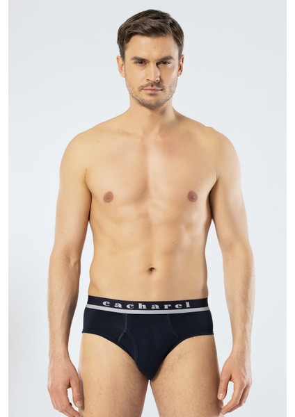 1311 Lacivert Erkek Bantlı Slip