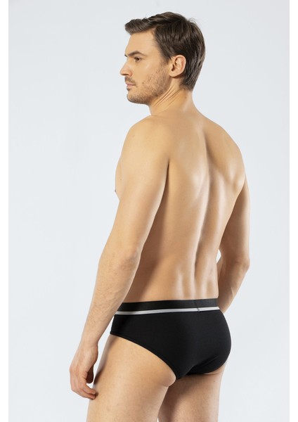 1312 Siyah Erkek Lastikli Slip modelleri
