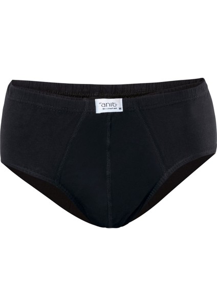 Anıt 1150 Siyah 3 Adet Penye Pamuklu Kom Erkek Slip Külot