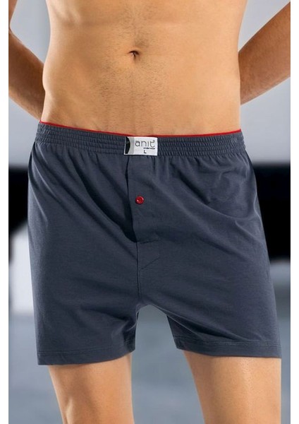 Anıt 1146 Antrasit 3 Adet Pamuklu Erkek Boxer
