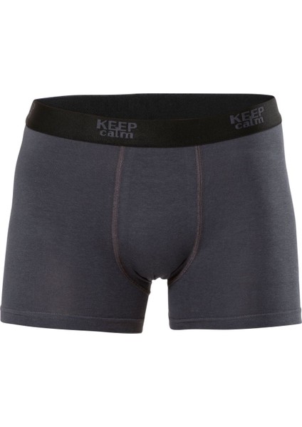 Anıt 1266 Antrasit 3 Adet Modal Rahat Erkek Boxer