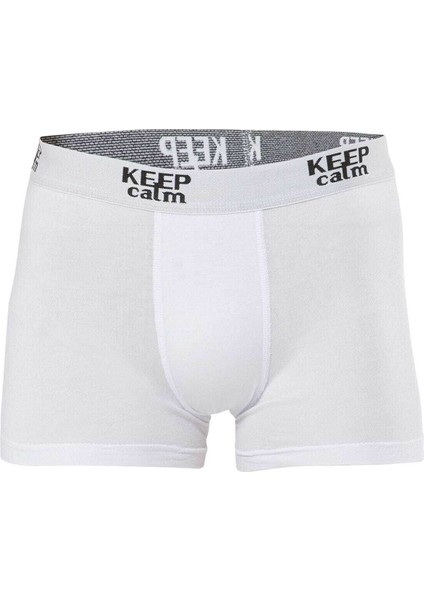 Anıt 1266 Beyaz 3 Adet Modal Rahat Erkek Boxer