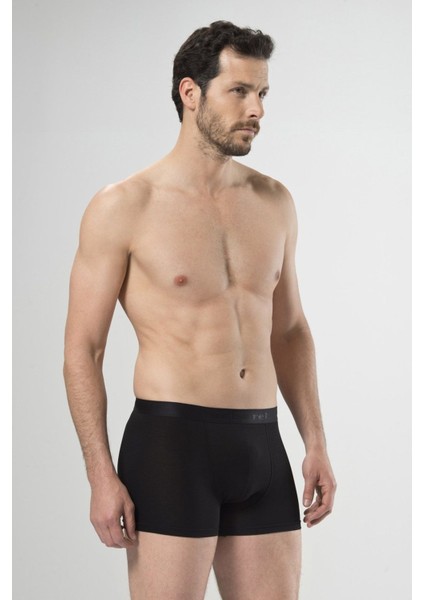 1405 Siyah Erkek Boxer