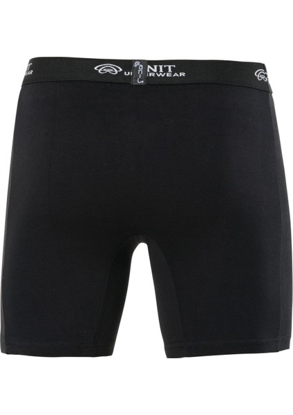 Anıt 1114 Siyah 3 Adet Likralı Uzun Pamuklu Erkek Boxer fiyatları