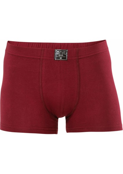 Anıt 1271 Bordo 3 Adet Pamuklu Esnek Erkek Boxer