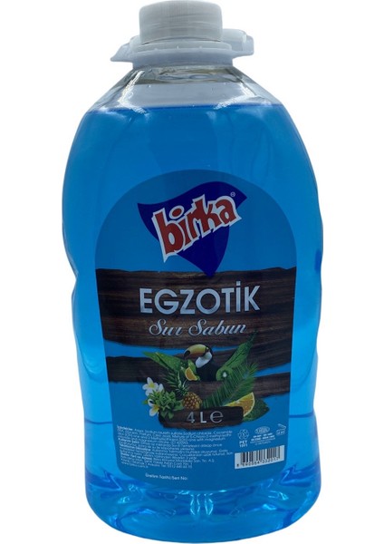 Sıvı El Sabunu Egzotik Kokulu 4 Lt