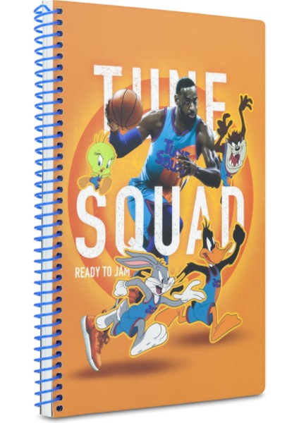 Space Jam Lebron James Turuncu Defter