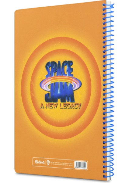 Space Jam Lebron James Turuncu Defter