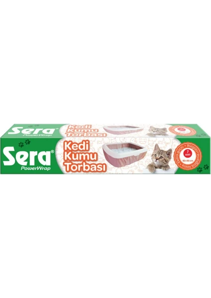 Kedi Kumu Torbası 5x7'li 5 Adet 82 x 50 cm