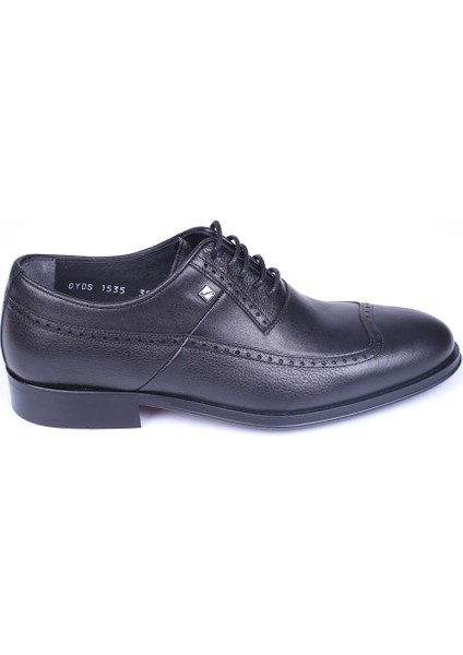 1535 Erkek Bağcıklı Neolit Taban Klasik Deri Ayakkabı