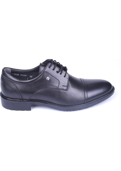 8589 Erkek Deri Klasik Kauçuk Ayakkabı