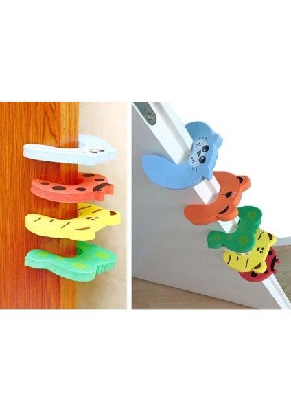Çocuk Koruyucu Kapı Stoperi 4 Lü Set modelleri