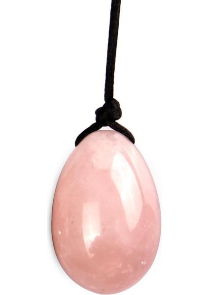 Pembe Kuvars Doğal Taş Yoni Yumurtası