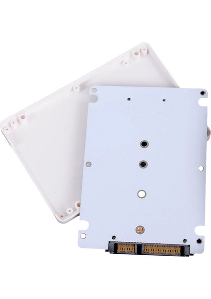 M.2 SSD Ila 2.5 Inç Sata Adaptörü 2230 2242 2260 2280 # 1 Beyaz (Yurt Dışından)