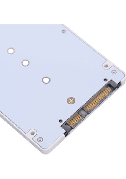 M.2 SSD Ila 2.5 Inç Sata Adaptörü 2230 2242 2260 2280 # 1 Beyaz (Yurt Dışından)