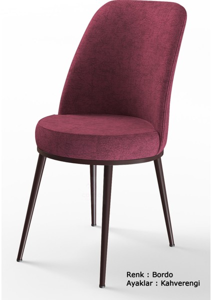 Concept Via Serisi 80 x 132 cm Açılabilir Barok Ahşap Desen Mutfak Masa Takımı + 8 Adet Sandalye
