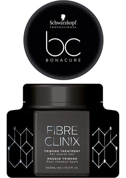 Schwarzkopf Bonacure Fibre Clinix Kalın Telli Saçlar Için Tribond Şampuan 500ML