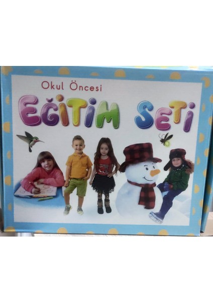 Çocuk Okul Öncesi Eğitim Seti 4-5-6 Yaş