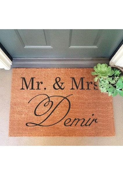 Mr Mrs Kapı Paspası