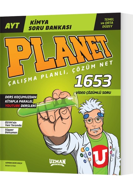 Ayt Temel ve Orta Düzey Kimya Soru Bankası Planet