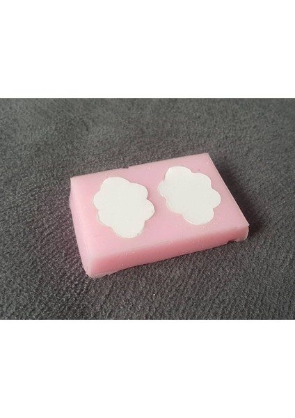 2'Li Mini Minyatür Pano Süsü 2,5cm Bulut Silikon Kalıp K-205, Kokulu Taş Sabun Alçı Mum Kalıbı indirimleri