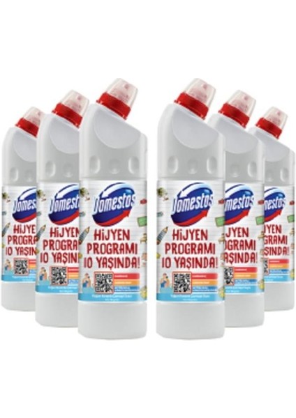 Çamaşır Suyu Kar Beyazı 750 ml - 6'lı Paket