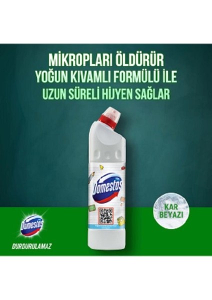 Çamaşır Suyu Kar Beyazı 750 ml - 6'lı Paket
