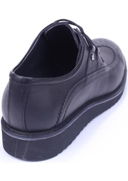 1324 Erkek Deri Siyah Eva Taban Günlük Ayakkabı modelleri