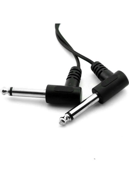 3.5mm Stereo 2x 6.35MM 1/4 "ts Mono Y Splitter Kablosu (Yurt Dışından)