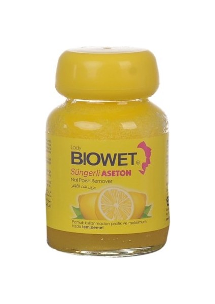 Süngerli Aseton - Limon