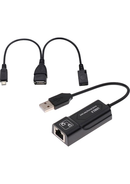 Ethernet Adaptörü ve USB Kablosu Yangın Sopası (Yurt Dışından)