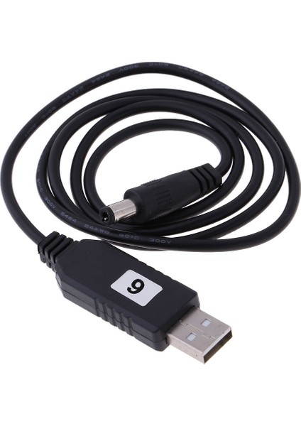 USB Dc 5V Ila 9V 5. 5mm x 2. 1mm Dc Varil Konnektör (Yurt Dışından)