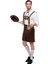 Erkekler Bira Kostüm Oktoberfest Suits, Boyutu: M, Göğüs: 96CM, Bel: 90 Cm, Giysi Uzunluğu: 67 Cm, Uzun Pantolon: 49 cm (Yurt Dışından) 3