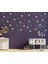Yıldız Duvar Sticker Bebek ve Çocuk Odası Dekoratif Duvar Çıkartma 3-4-5 cm 120 Adet Beyaz 1