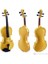 Keman 2/4 Metalik Sarı Tam Set Kalite Keman 2