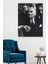 100X140 Atatürk Duvar Kanvas Tablo 1