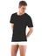 Siyah Emay 12350 R Yarım Kol Erkek Atlet 1