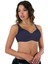 Lacivert Emay 167 B Tül Push Up Toparlayıcı Sütyen 1
