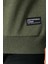 Erkek Haki Basic Bisiklet Yaka Sweatshirt 5