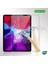 Apple iPad Pro 12.9'' 2021 5. Nesil (A2378-A2461-A2379-A2462) Temperli Cam Ekran Koruyucu 4