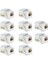 10 Adet Kedi 6 / 5e Keystone Ethernet Ağ Lan Ağ Modülü 8P8C (Yurt Dışından) 3